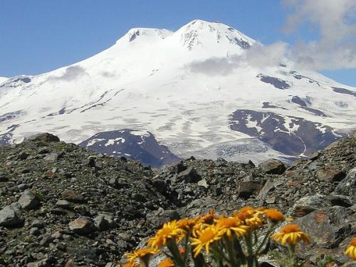 Гора Эльбрус, республика Кабардино-балкария, Россия. 01