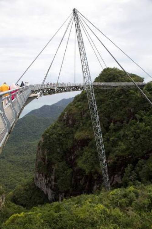 Подвесной мост Langkawi Sky Bridge в Малайзии. 06