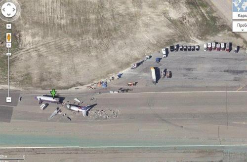 Действия.
Тайные места в Google Maps.  