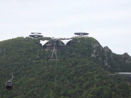 Подвесной мост Langkawi Sky Bridge в Малайзии. 01