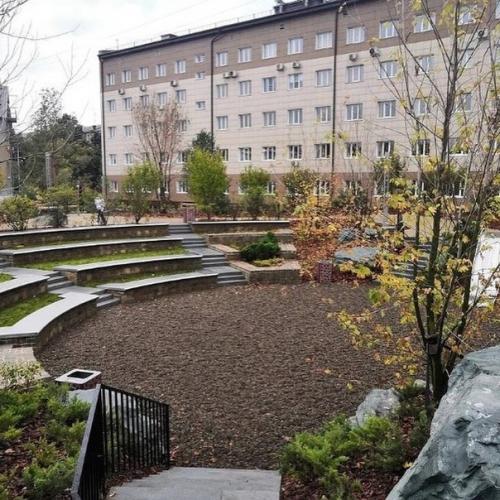 В Кемерoве на месте зимнeй вишни открыли Парк Ангeлов. 04