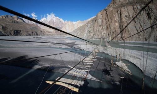 Мост в асторе, Пакистан. 01