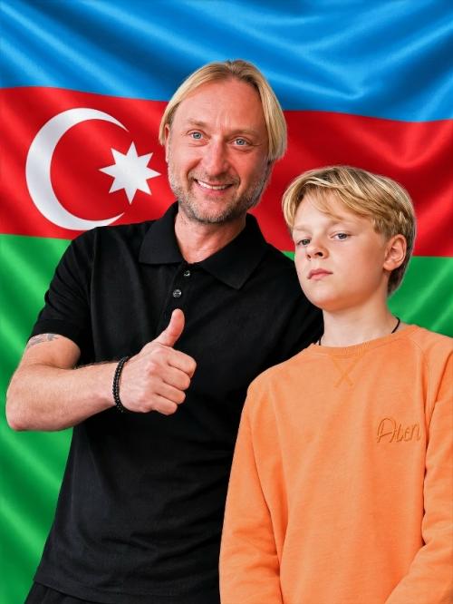 Александр Плющенко, которого называю гном гномычем, дебютировал за Азербайджан на юниорском этапе гран-при в Турции и занял 16-е место. 01