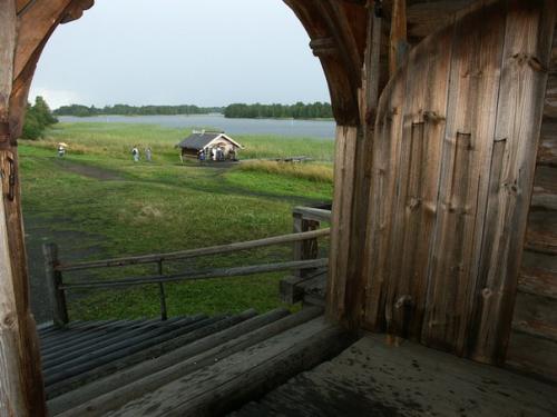 Кижи, Россия.  Музей - заповедник Кижи - один из крупнейших в России музеев под открытым небом. 02