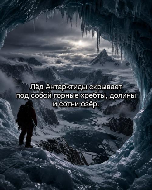 Антарктида кажется пустой и безмолвной, но именно это делает её по-настоящему тревожной. 07
