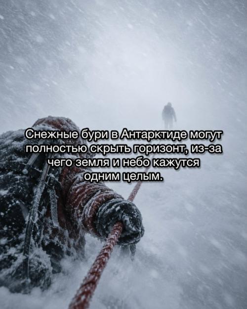 Антарктида кажется пустой и безмолвной, но именно это делает её по-настоящему тревожной. 08