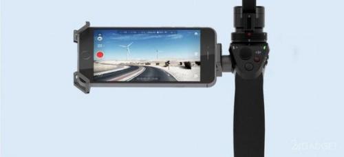 DJI Osmo - компактная 4 к - камера с ручным стабилизатором.