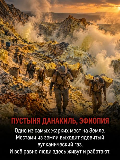 Есть места на земле, где обычная жизнь выглядит почти невозможной. 07