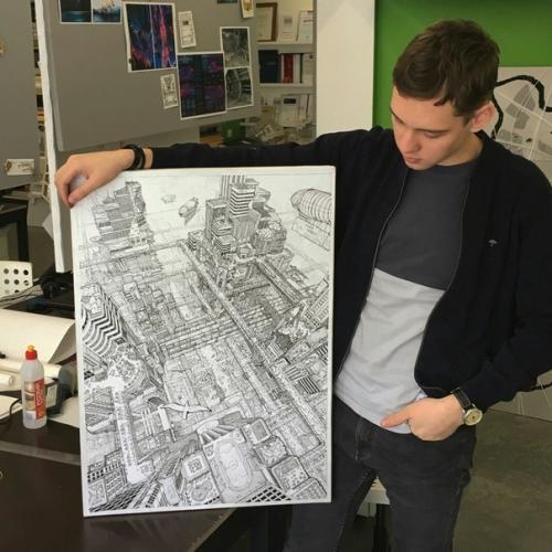 Даня вторушин - настоящий 19-летний архитектурный талант! 01