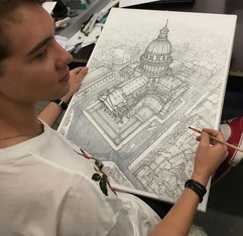 Даня вторушин - настоящий 19-летний архитектурный талант!