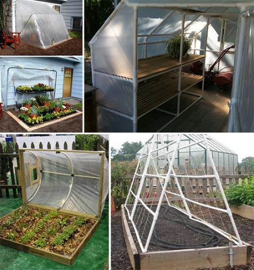 Полезные идеи: дачные поделки из пластиковых труб. 06