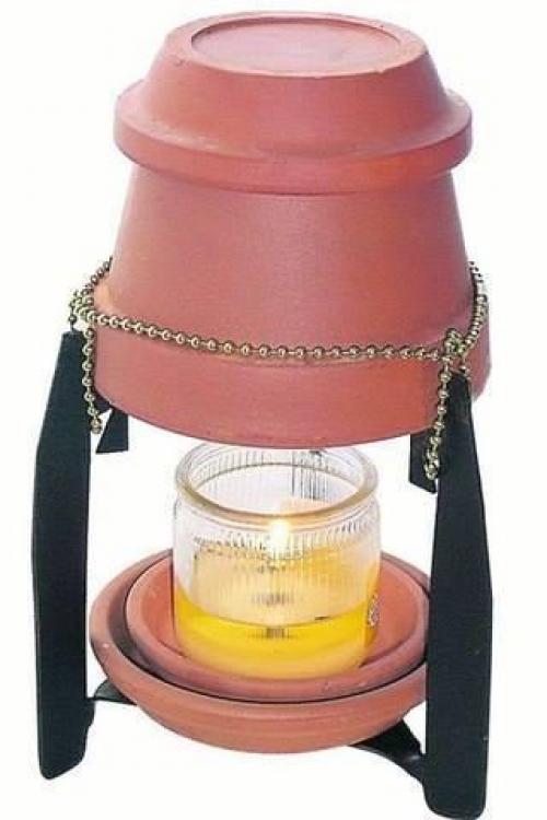 Kandle Heeter. Как отопить комнату одной свечей