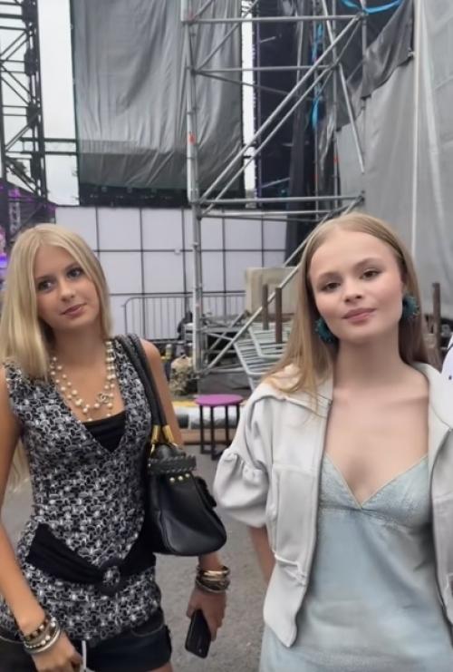 Милана стар встретилась с дочкой Бони - и контраст получился очень заметный. 01