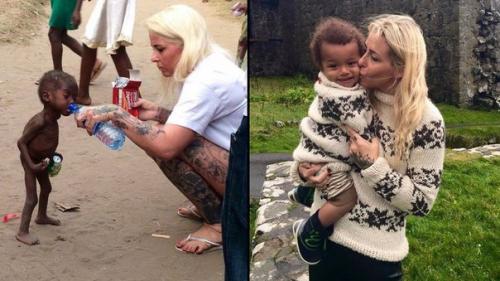 Разница в фото - один год.