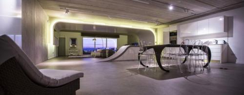 Неофутуристический интерьер пентхауса на Мальте. 01