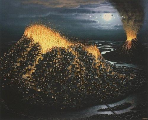 Польский художник Яцек йерка прославился на весь мир своими фантазийными картинами - загадками. 06