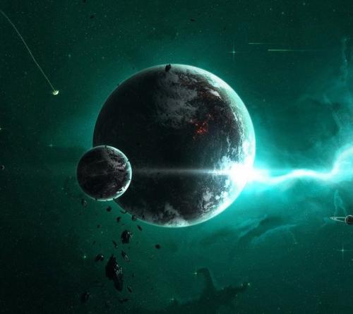 Астроарт.  Подборка ошеломительных астрономических иллюстраций. 09