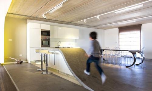 Неофутуристический интерьер пентхауса на Мальте. 06