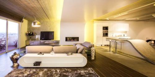 Неофутуристический интерьер пентхауса на Мальте. 04