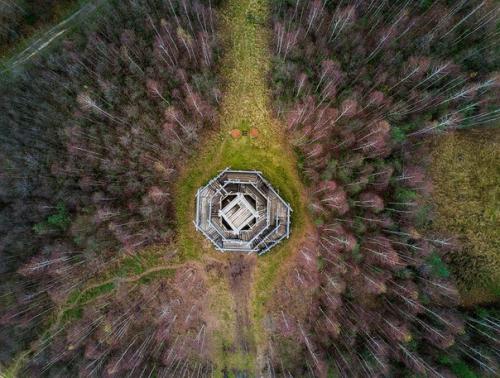 Арт - парк Никола - Ленивец с высоты птичьего полета. 04