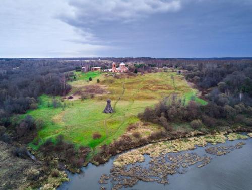 Арт - парк Никола - Ленивец с высоты птичьего полета. 07