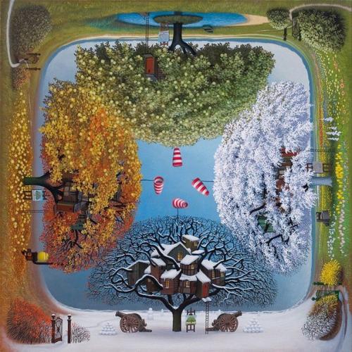 Польский художник Яцек йерка прославился на весь мир своими фантазийными картинами - загадками. 08