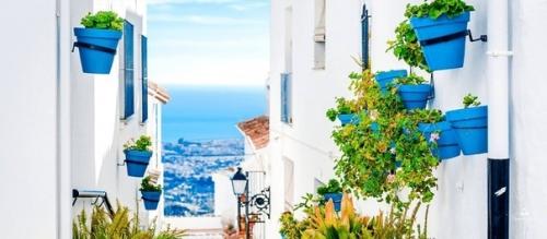 Пуэблoс бланkoс, андалусия, Испания. 01