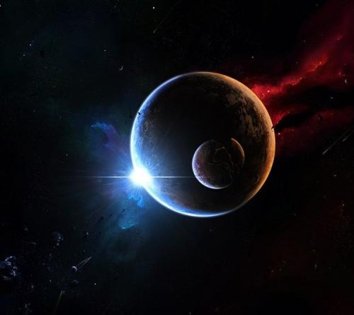 Астроарт.  Подборка ошеломительных астрономических иллюстраций. 08