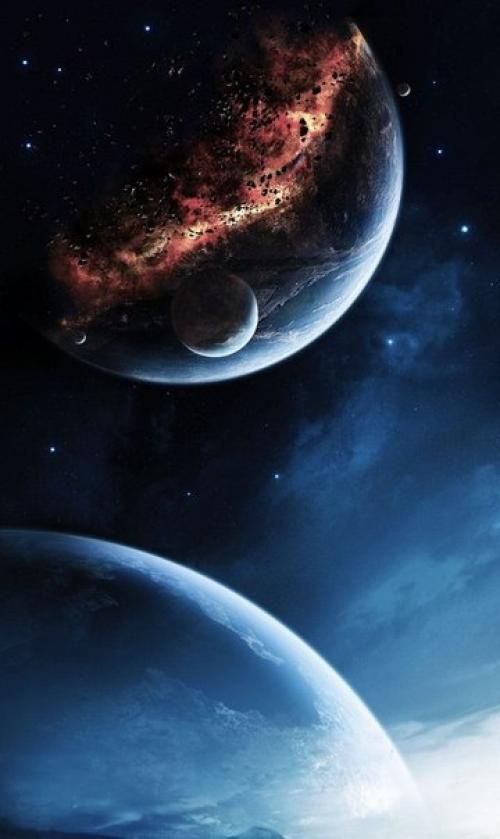 Астроарт.  Подборка ошеломительных астрономических иллюстраций. 07