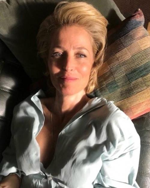 54-Летняя актриса Джиллиан Андерсон, которую мы помним с детства по ее актерским ролям, восхитительно выглядит. 01