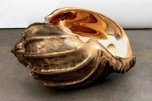 Удивительные раковины, отлитые из бронзы. 01