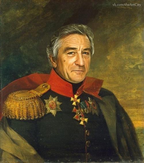 Голливудские актёры в образах офицеров императорской армии. 05