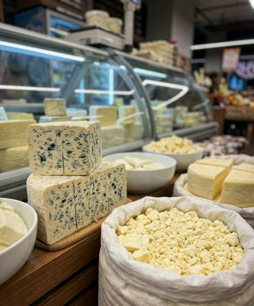 Этот деликатес плотно набивают в бурдюки и оставляют созревать в полной темноте. 02