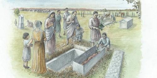 Страшная Находка в гипсе миф о традиции римлян разрушила. 01