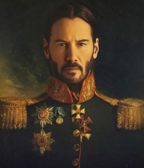 Голливудские актёры в образах офицеров императорской армии. 04