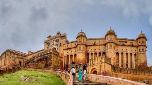 5 фактов о форте амбер, Индия. 03