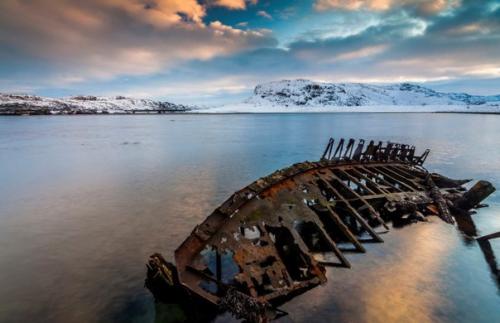 Северный полярный круг. Жизнь людей за полярным кругом.