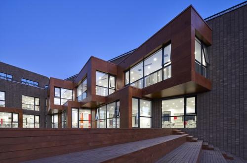 Дизайн и архитектура средней школы при пекинском университете. 01