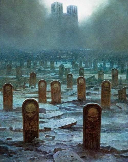 Картины польского художника, убитого помешавшимися подростками. 02