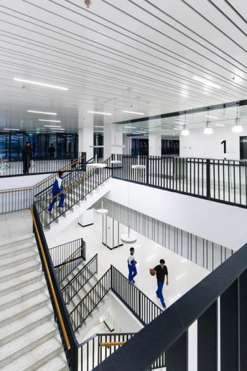 Дизайн и архитектура средней школы при пекинском университете. 09