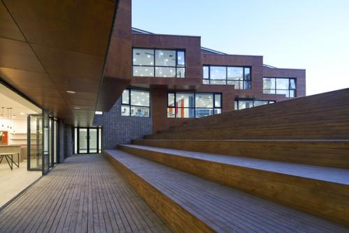 Дизайн и архитектура средней школы при пекинском университете. 02