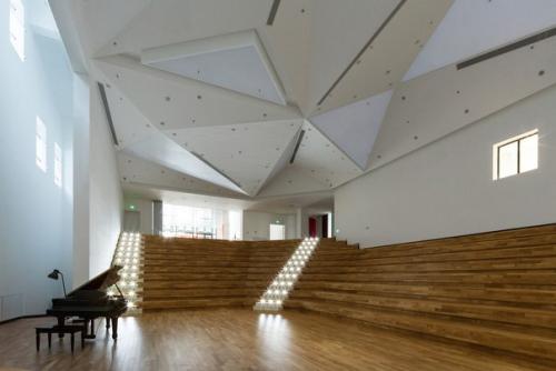 Дизайн и архитектура средней школы при пекинском университете. 03