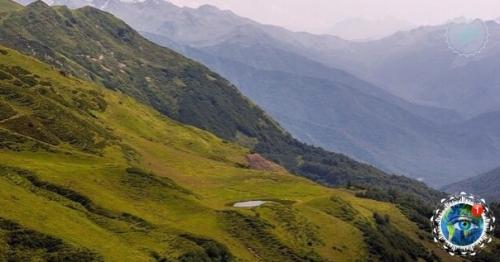 Eличecтвeннaя кpacoтa!  Еpевaл ыв, Абхaзия. 05