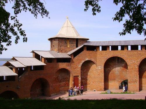 Нижегородский кремль, город нижний Новгород, Россия. 03