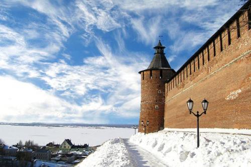 Нижегородский кремль, город нижний Новгород, Россия.
