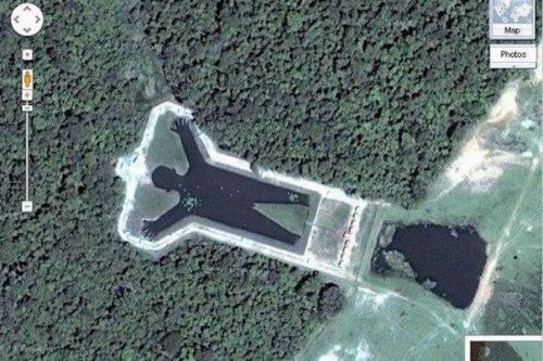 Дома! 25 самых интересных мест, для просмотра в Google Earth.