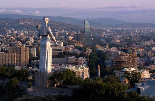 Грузия с высоты птичьего полета. Грузия с высоты птичьего полета.