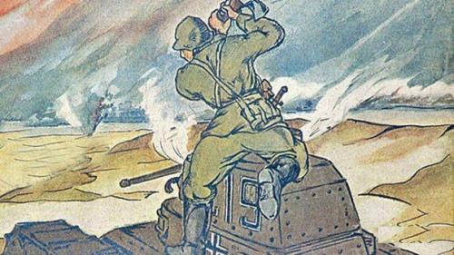 Иван поваром для 91-ого танкового полка красной армии был.  