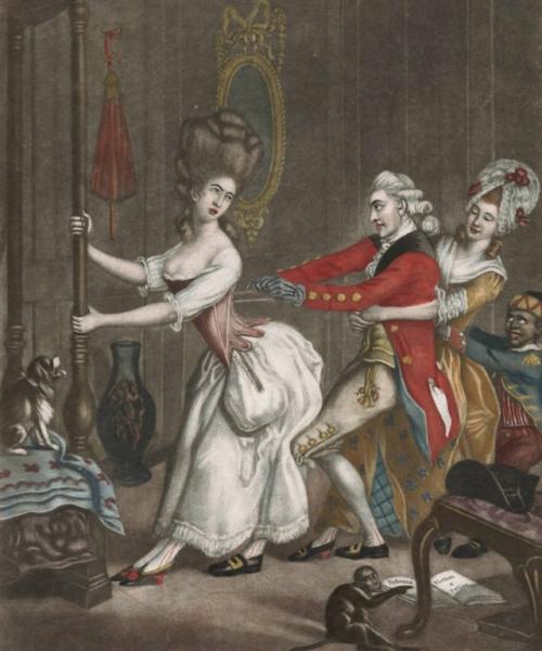 В начале Xviii века в Англии насильникам удавалось легко избежать наказания. 

