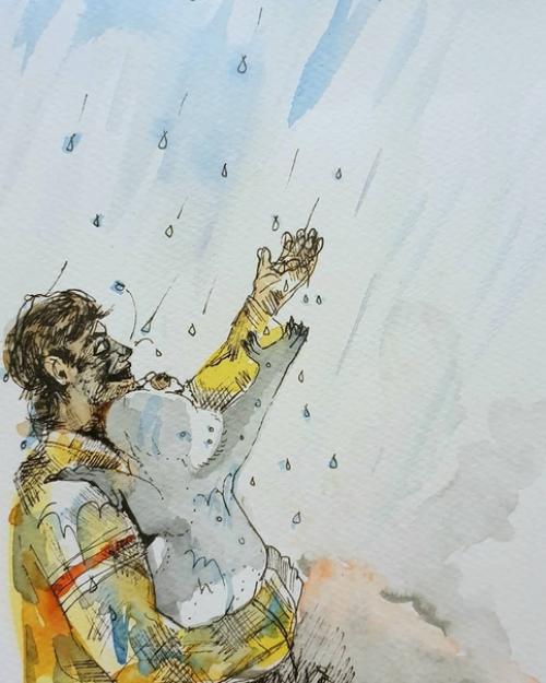 9 душераздирaющих иллюстраций, которые художники поcвятили пожарам в Австралии. 08